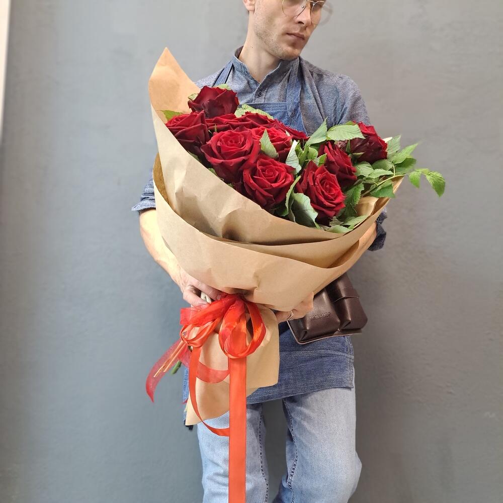 Монобукет из роз